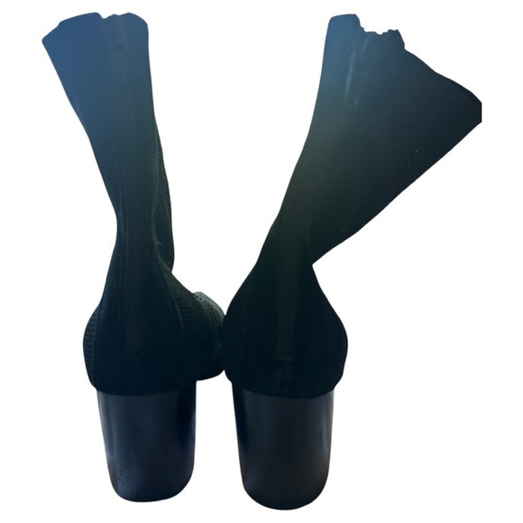 Jeffrey Campbell Final black sock booties – pointed toe, block heel, size 8.5 - Picture 11 of 13